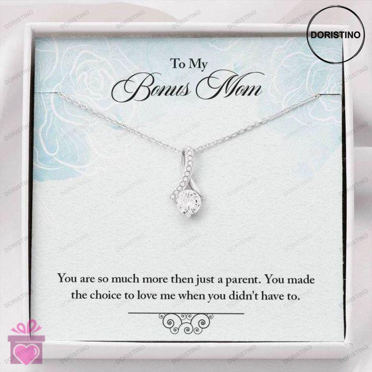 Bonus Mom Necklace To My Bonus Mom œchoice-so Alluring Beauty Necklace Gift Doristino Awesome Necklace